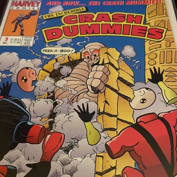 Harvey Comics The Incredible Crash Dummies …and now crash mummies ! #2 - Picture 3 of 8
